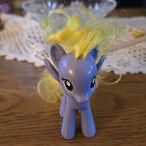 My Little Pony Mlp G4 Lily Blossom Purple With Yellow Hair. EUC